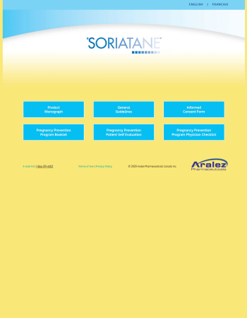 Soriatane (Aralez Pharmaceuticals)